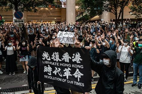 Hundreds Are Arrested In Hong Kong Crackdown As Riot Police Clash With