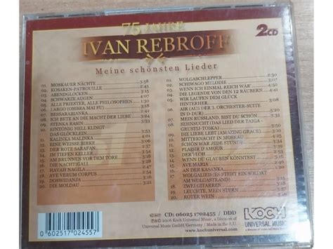 Ivan Rebroff Jahre Dupli Cd Kupindo