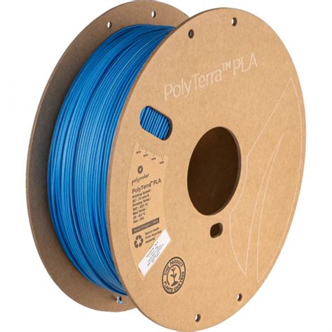 Filament Polymaker Polyterra Pla Dual Glacier Blue Ice Blue Dinbox