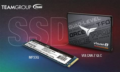 TEAMGROUP MP33Q Und T FORCE VULCAN Z QLC SSDs Vorgestellt SSD Guru De