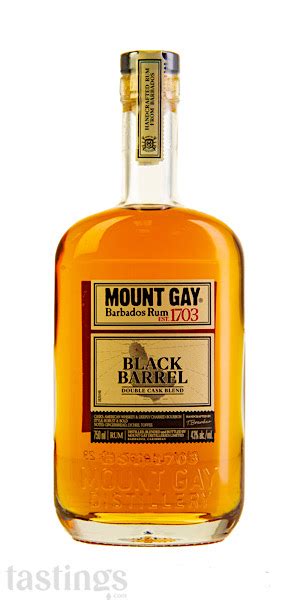 Mount Gay Black Barrel Double Cask Blend Rum Barbados Spirits Review