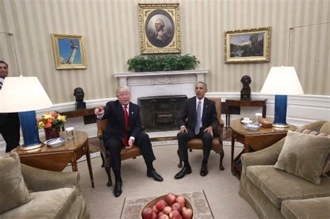 Trump Or Obama Who Decorated The Oval Office Better East Bay Times