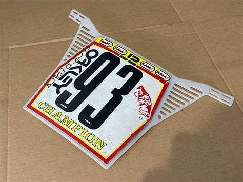 For Sale J2 Vintage Bmx Number Plate Gt00216