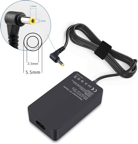 65w 19v 342a Ac Adapter For Intel Nuc Kit Dccp847dye