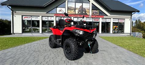 Quad Atv Cf Moto Cforce 520l Eps 4x4 T3b Czerwony Allegropl