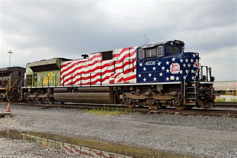 KCS SD70ACe 4006 Kansas City MO Trainspo