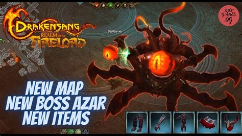 Drakensang Online Dso New Map New Boss Azar New Items Guide And