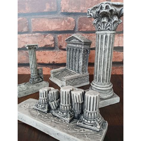 Gökçen Hobi Antik Sütun Tapınak Set Column Temple Fiyatı