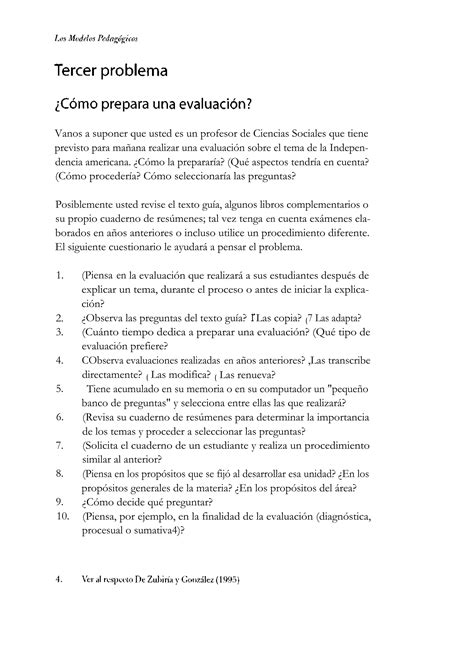 Los Modelos Pedag Gicos Hacia Una Pedagog A Dialogante Ccesa Pdf