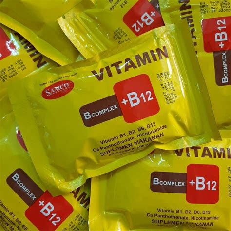 Vitamin B Complex B12 Samco Lazada Indonesia