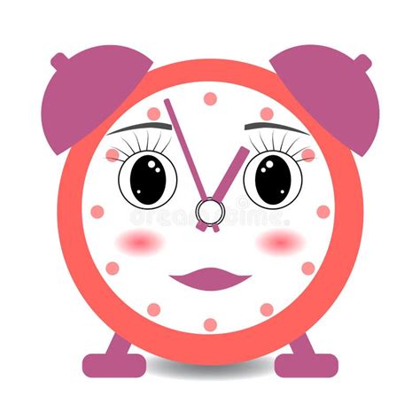 Alarm Clock Smiling Clock Face Stock Illustrations – 195 Alarm Clock ...