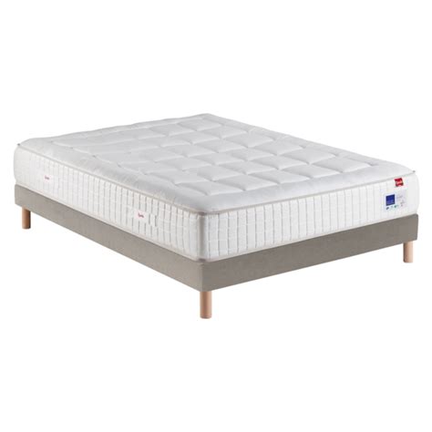 Ensemble Epeda composé d un matelas à ressorts ensachés et d un sommier