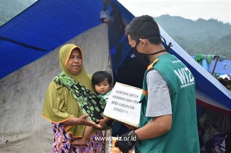 Bantuan Korban Banjir Masamba Melalui Laznas Wiz Wahdah Inspirasi