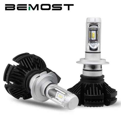 BEMOST 1 Pair Auto DIY Color Car Headlights Fog Light X3 H7 6000LM