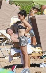 JULIA LOUIS DREYFUS In Bikini Top At A Beach In Maui HawtCelebs