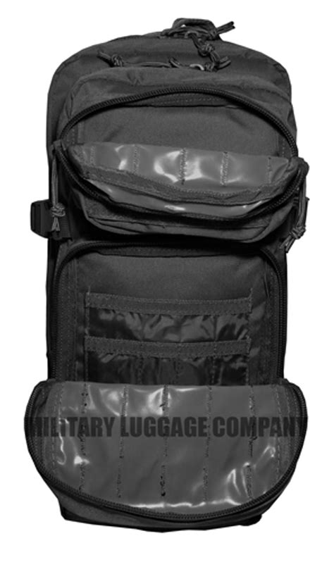 Black Small Assault Pack Military Luggage