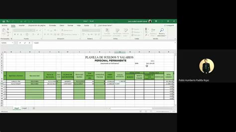 Planilla De Sueldos Y Salarios Bolivia YouTube
