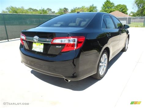 2012 Attitude Black Metallic Toyota Camry Xle V6 62757549 Photo 3 Car Color