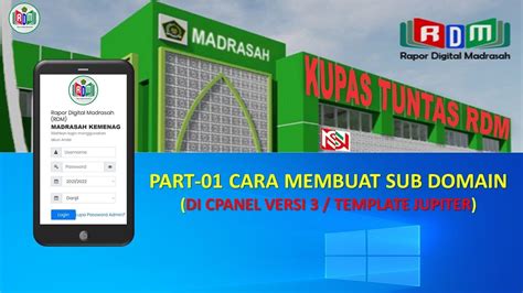 Part Cara Membuat Sub Domain Di Cpanel V Atau Cpanel Theme Jupiter