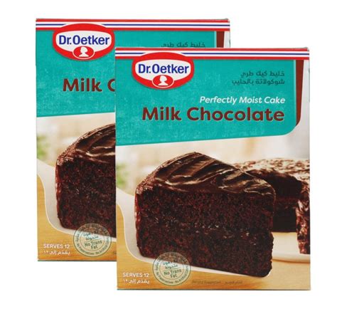 Dr Oetker Milk Chocolate Cake Mix 2 X 500g Buy Online At Best Price In