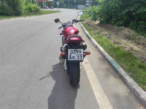 Купить б у Honda CB F Hornet инжектор передач во Владимире пурпурный naked bike года