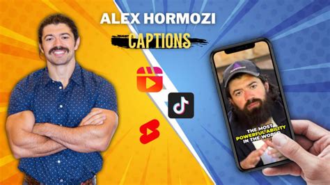 Edit Insta Reels Tiktok Alex Hormozi Style With Captions By