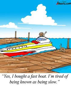 iboats Boating Cartoon - May 6, 2014 - Needed a faster boat! - iboats ...