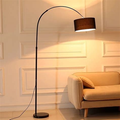 Hocc Led Arc Floor Lamp Dimmable Arc Lamp Modern Design Living Room