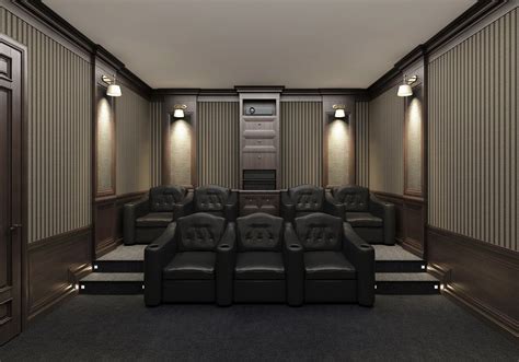 Top 70 Best Home Theater Seating Ideas - Movie Room Designs