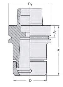 HSK F63 - STANDARD TOOL HOLDER | GDP Tooling