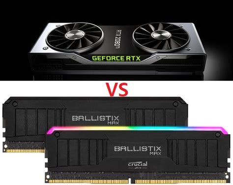 VRAM vs ram - what are the key differences? - Spacehop