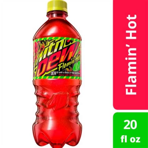 Mountain Dew Flamin Hot Soda 20 Fl Oz Ralphs