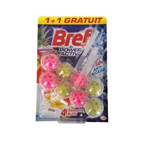 Bref Power Activ Exotic 2 X 50g