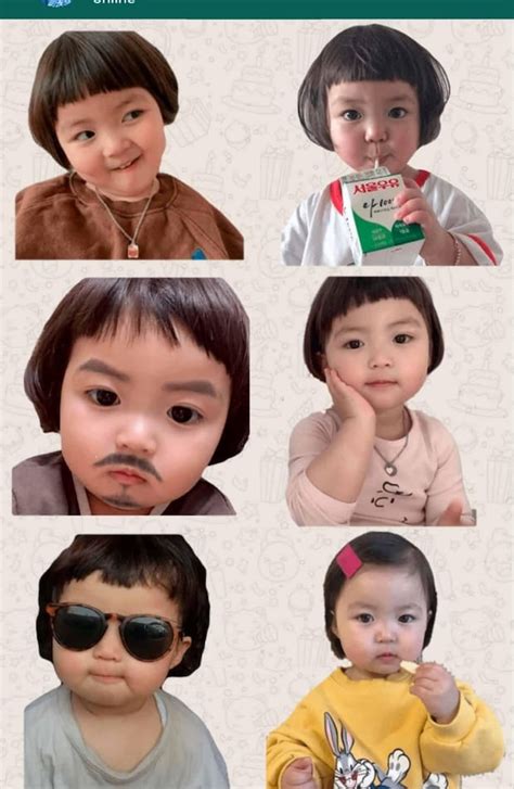 Stickers De Whatsapp De Niña Coreana Prohibidos Jinmiran Quién Es La