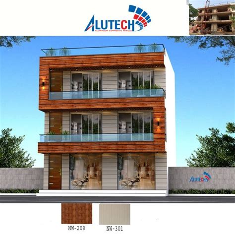 One Of Alutechs Best Elevation House Styles Modern House Design