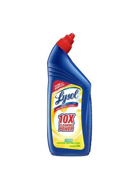 Lysol Toilet Bowl Cleaner Lemon 700ml Edamama