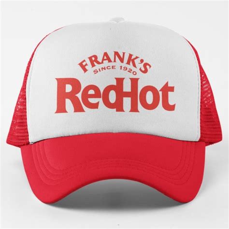 Accessories | New Franks Redhot Sauce Logo Foam Trucker Snapback Hat ...