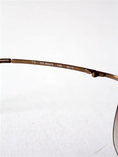 vintage Gucci sunglasses – 86 Vintage