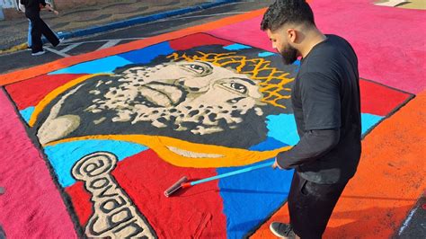 Corpus Christi Em Mat O Dia Tem Tapetes Coloridos Missas