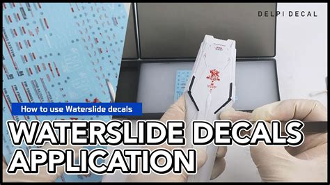 Waterslide Decals Application YouTube