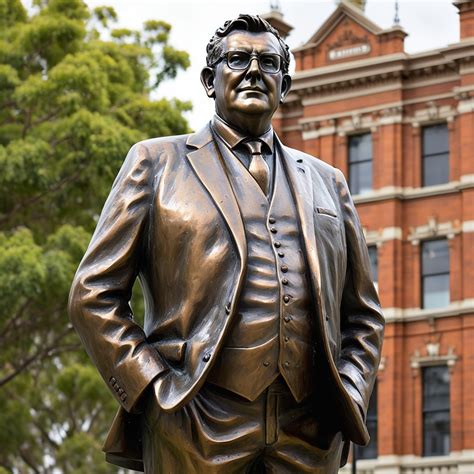 bronze statue of victorian premier daniel andrews Prompts | Stable ...