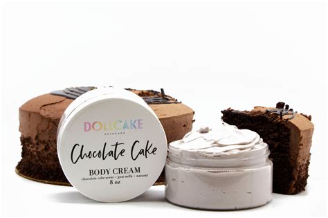 Chocolate Cake Goat Milk Body Cream Dollcake Skincare