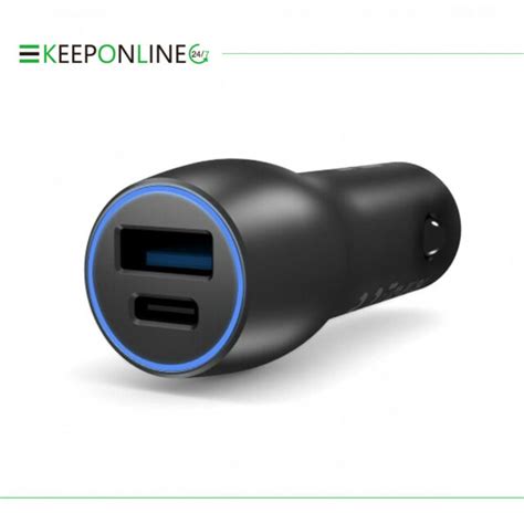 ASUS ACHU001 28w Car Charger With Usb-c Fast Charging Type-c Dual USB ...