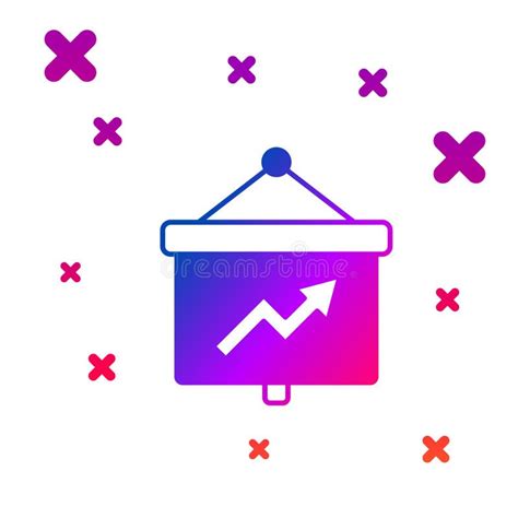 Color Presentation Financial Business Board With Graph Schedule Chart