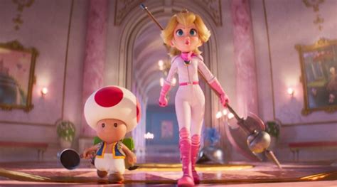 The Super Mario Bros Movie New Princess Peach Clip Close Upfilm