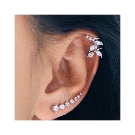 Leaf Ear Cuff Earrings Earcuffs