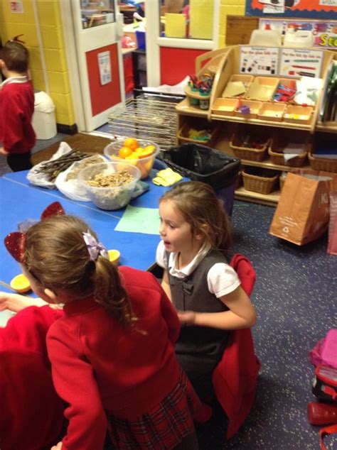 Reception Class Make Bird Feeders Gillibrand Primary School