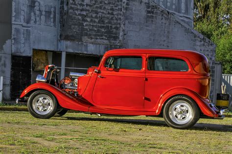 Ford 1934 Clássico colorado Revista Hot Rods