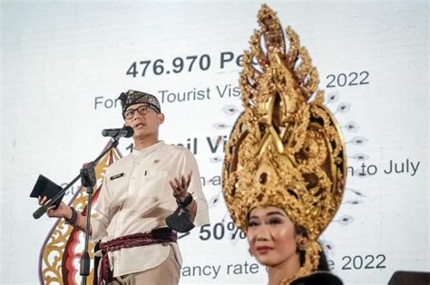 Sandiaga Sebut Kunjungan Wisman Ke Bali Naik Persen Australia