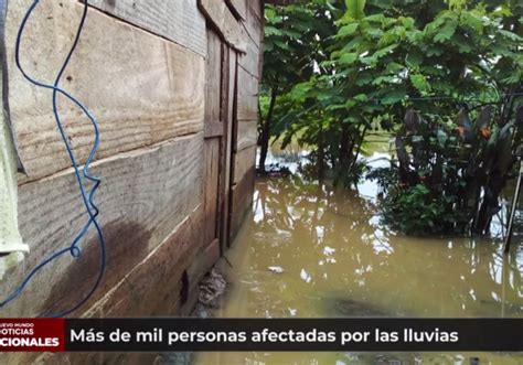 Más De Mil Personas Afectadas Por Las Lluvias